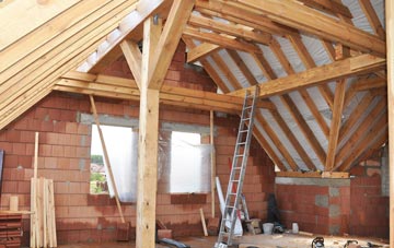 Wood Street attic trusses